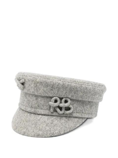 logo-detail hat by RUSLAN BAGINSKIY