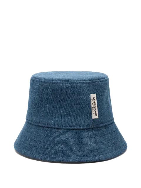 logo-patch bucket hat by RUSLAN BAGINSKIY