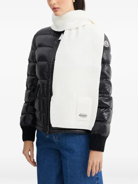 logo patch scarf by RUSLAN BAGINSKIY