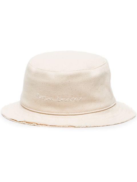 wide-brim bucket hat by RUSLAN BAGINSKIY