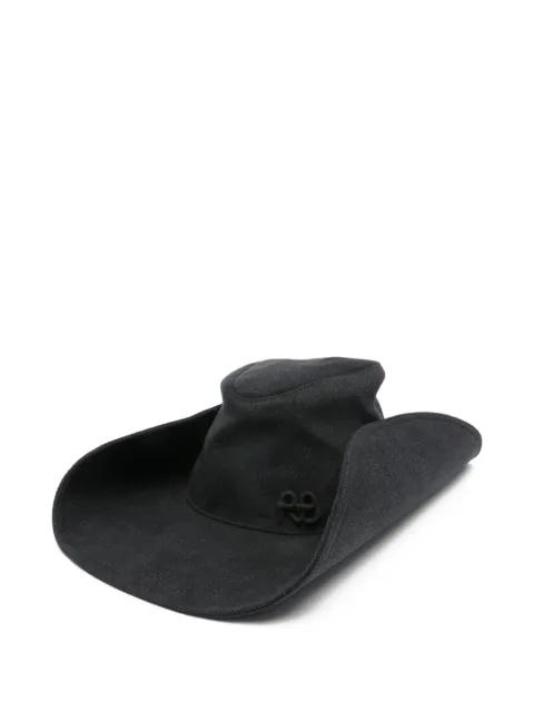wide-brim hat by RUSLAN BAGINSKIY
