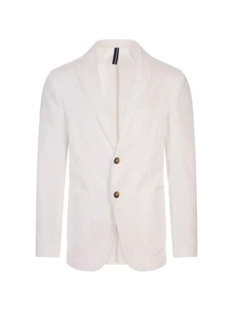 oxford button blazer by RUSSOCAPRI