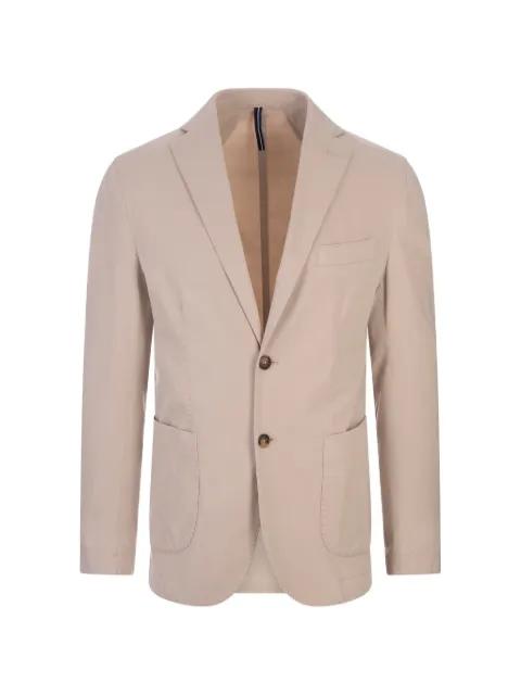 oxford single-breasted blazer by RUSSOCAPRI