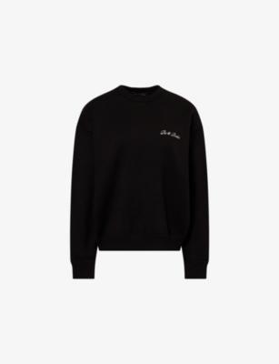 Logo-Embroidered Round-Neck Knitted Jumper by RU&ROCKA