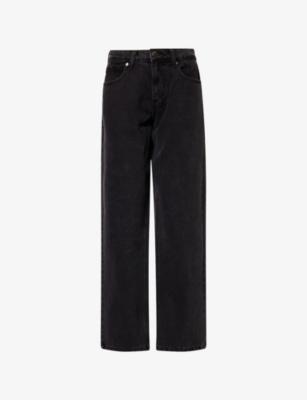 Vintage Barrel-Leg Denim Jeans by RU&ROCKA