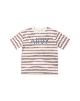 Boys' Ahoy Striped Relaxed Tee - Little Kid by RYLEE + CRU