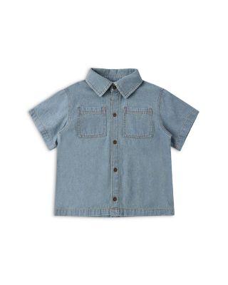 Boys' Denim Short Sleeved Overshirt - Little Kid by RYLEE + CRU