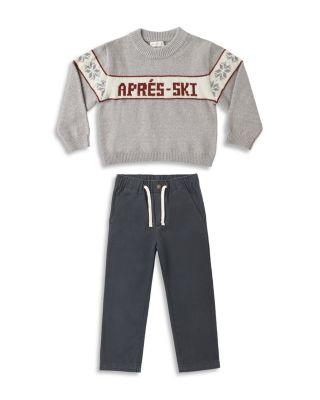 Boys' Finley Reagan Apres Ski Sweater & Kalen Pants - Baby by RYLEE + CRU