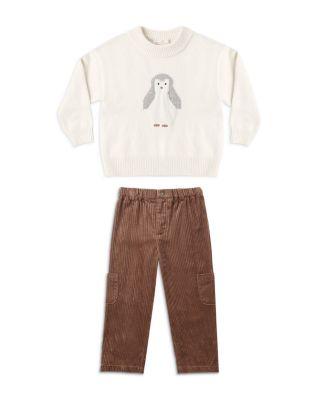 Boys' Logan Reagan Penguin Sweater & Cargo Pants - Baby by RYLEE + CRU