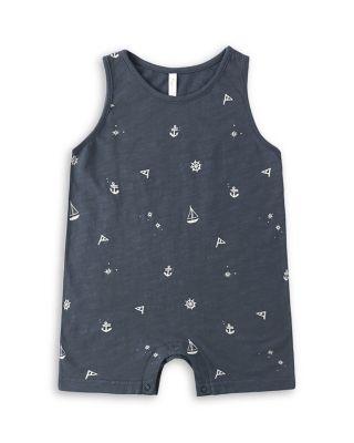 Boys' Sleeveless Maritime One Piece Romper - Baby by RYLEE + CRU