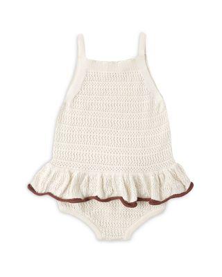 Girls' Crochet Ruffle Romper - Baby by RYLEE + CRU