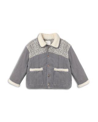Girls' Lily Faux Fur Trim Coat - Little Kid by RYLEE + CRU
