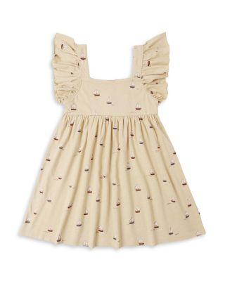 Girls' Mariposa Sailboat Print Dress - Little Kid by RYLEE + CRU