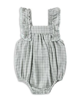 Girls' Maya Gingham Romper - Baby by RYLEE + CRU