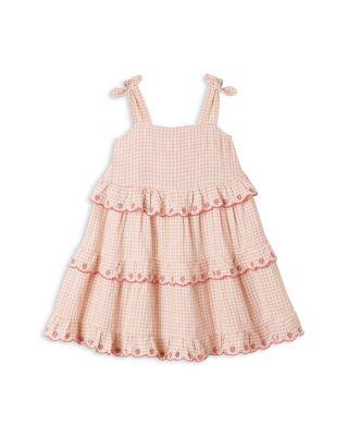 Girls' Ruffled Gingham Swing Mini Dress - Little Kid by RYLEE + CRU