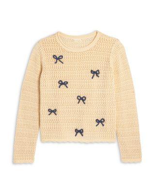 Girls' Teen Crochet Knit Pullover Sweater - Big Kid by RYLEE + CRU