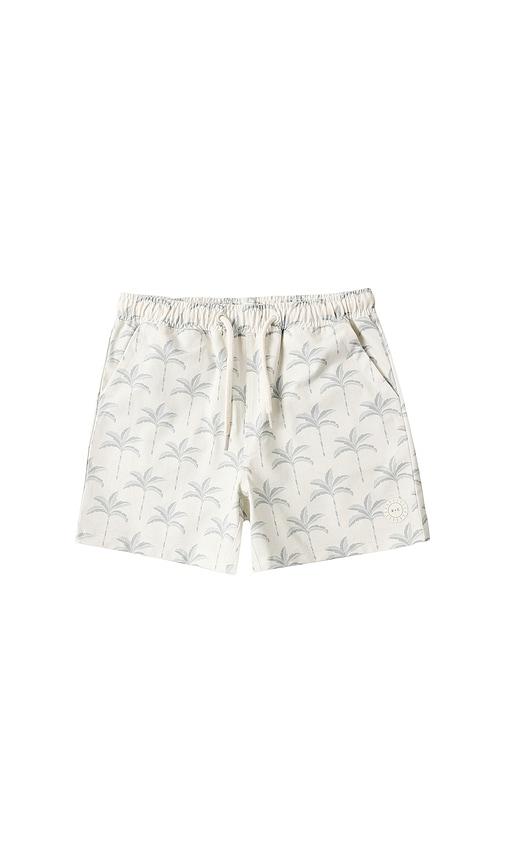 Rylee + Cru Boardshort in Ivory by RYLEE + CRU