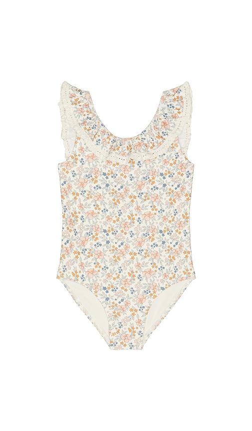 Rylee + Cru Margaret One Piece Swimsuit in Blush by RYLEE + CRU