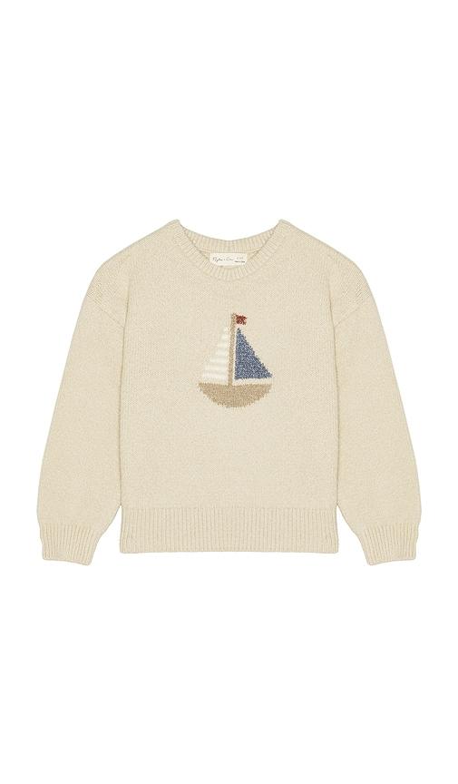 Rylee + Cru Mountain Sweater in Taupe by RYLEE + CRU