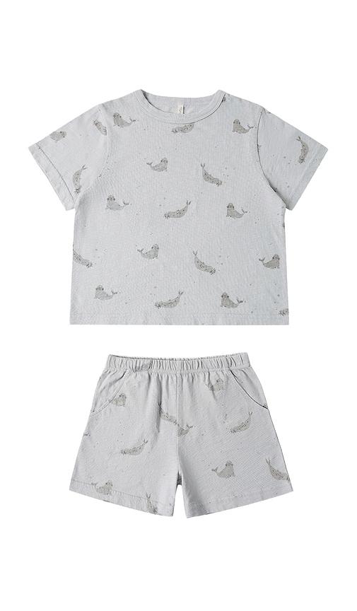 Rylee + Cru Play Set in Light Grey by RYLEE + CRU