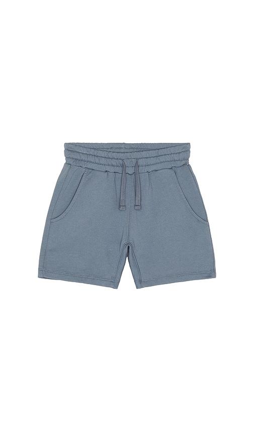 Rylee + Cru Relaxed Short in Blue by RYLEE + CRU