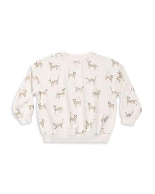 Unisex Leopards Print Sweatshirt - Little Kid by RYLEE + CRU