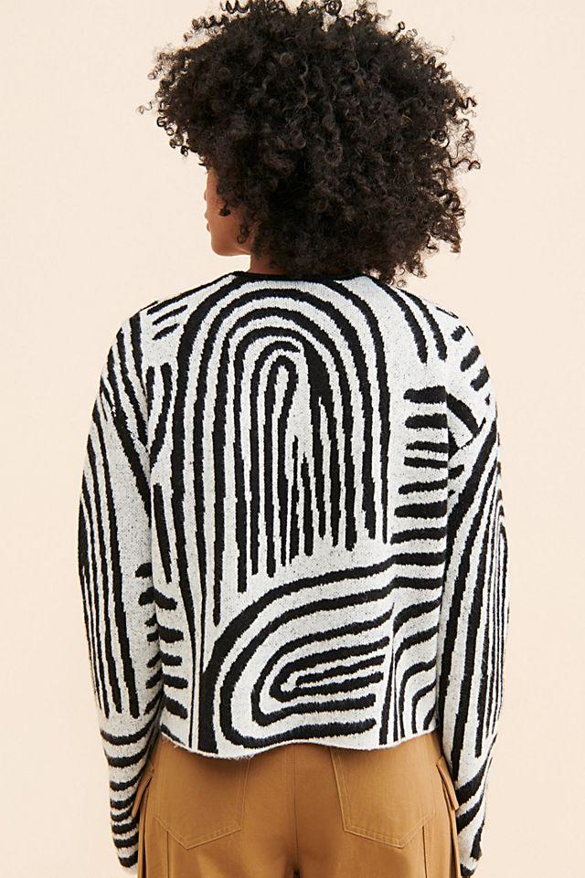 Saemdi Abstract Printed Pullover by S AE MD I | FREE PEOPLE