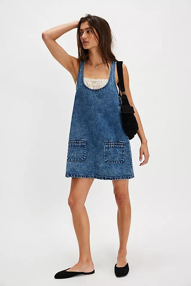 SER.O.YA Rayna Overall Dress by S ER.O.Y A | FREE PEOPLE