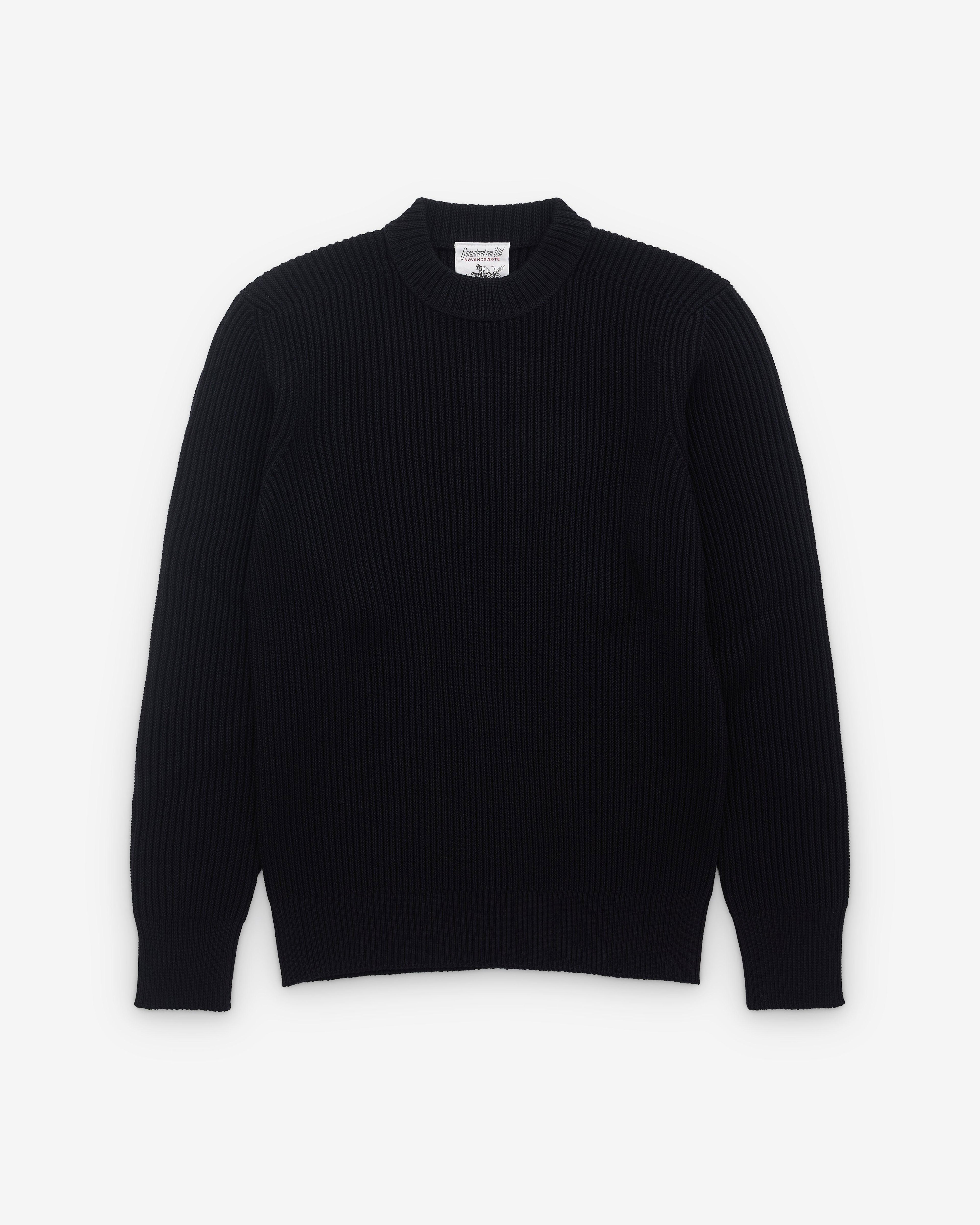 S.N.S. Herning - Men’s Fender Crew Neck - (Navy Blue) by S.N.S. HERNING