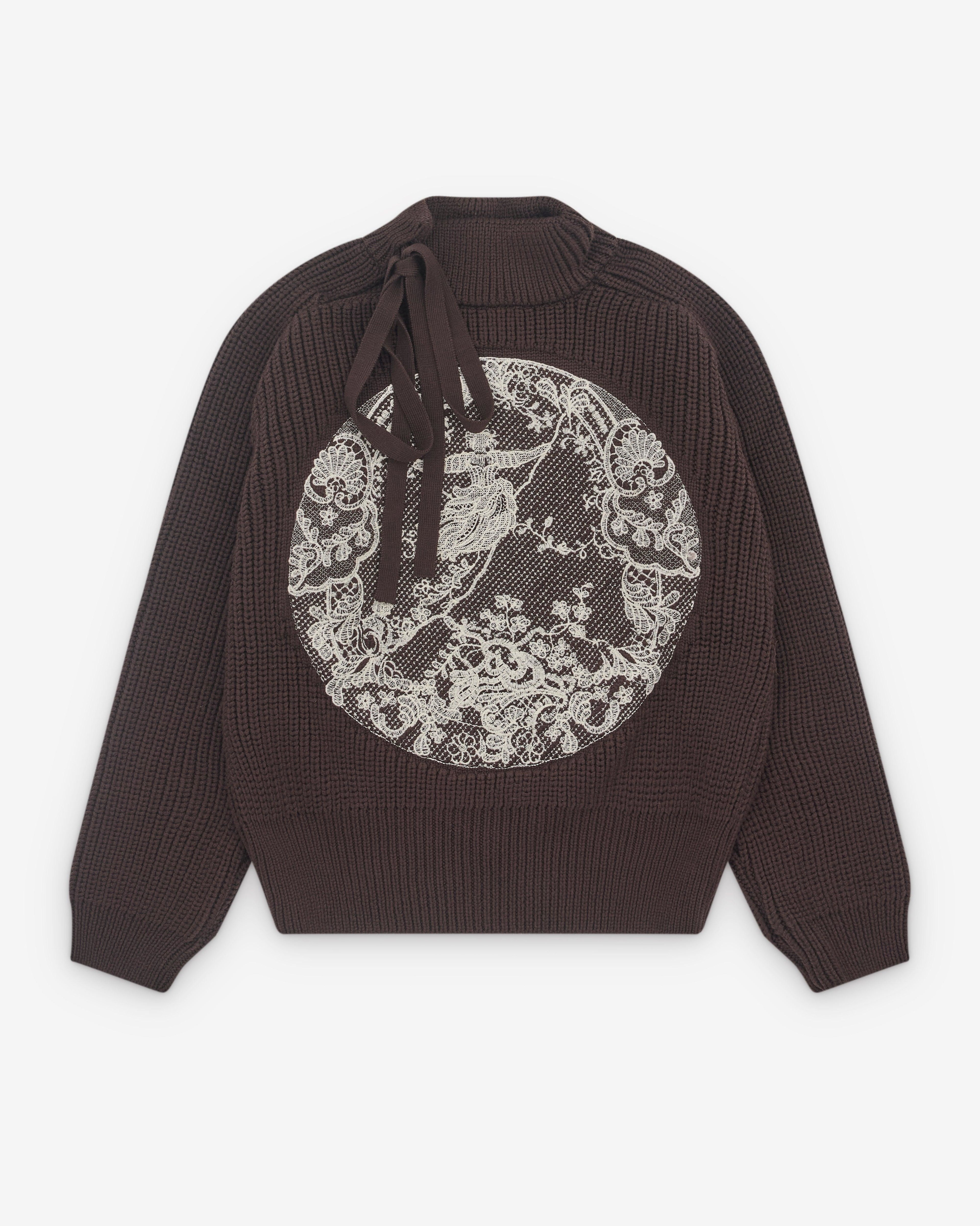 S.S. Daley - Men's Circle Sweater - (Brown) by S S DALEY