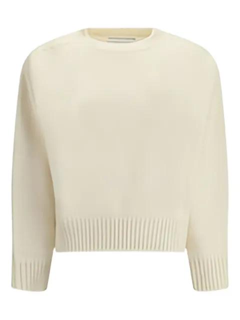 crew-neck knitted sweater by SA SU PHI