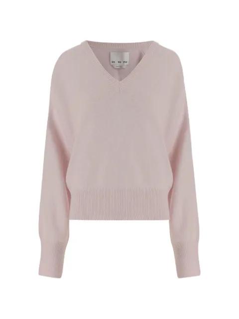 crew-neck sweater by SA SU PHI