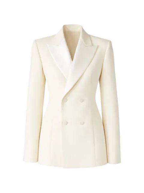 double-breasted peak-lapels blazer by SA SU PHI