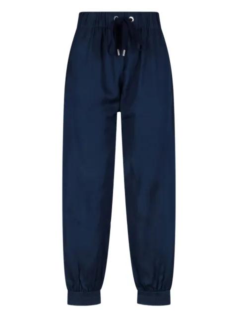 elasticated-cuff trousers by SA SU PHI