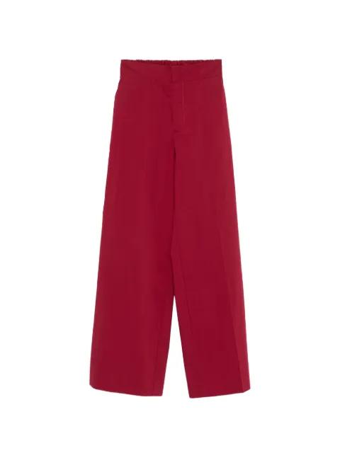 elasticated-waistband trousers by SA SU PHI