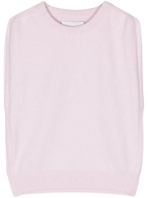 fine-knit cashmere vest by SA SU PHI