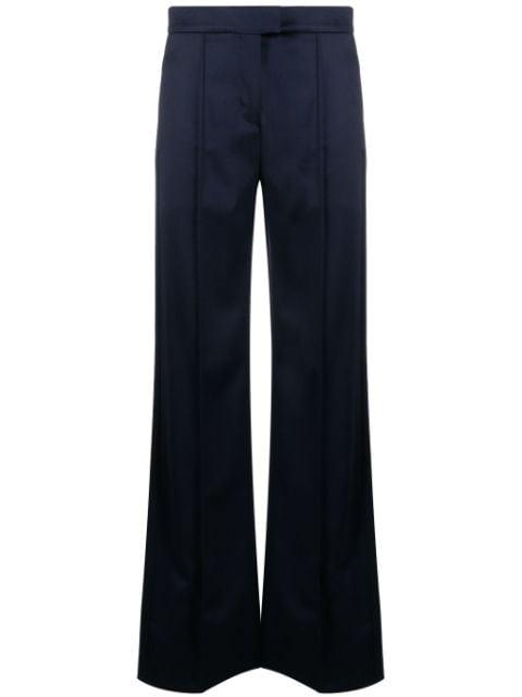 flared wool trousers by SA SU PHI