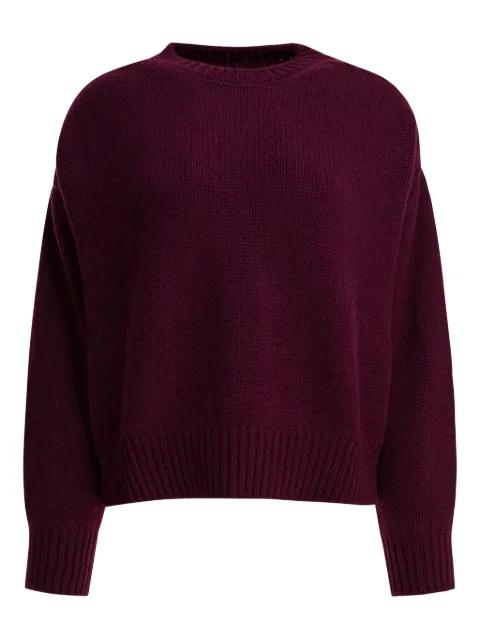 long-sleeve crew-neck sweater by SA SU PHI