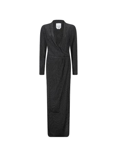 polka-dot maxi dress by SA SU PHI
