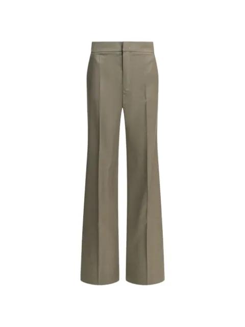 pressed-crease wide-leg trousers by SA SU PHI