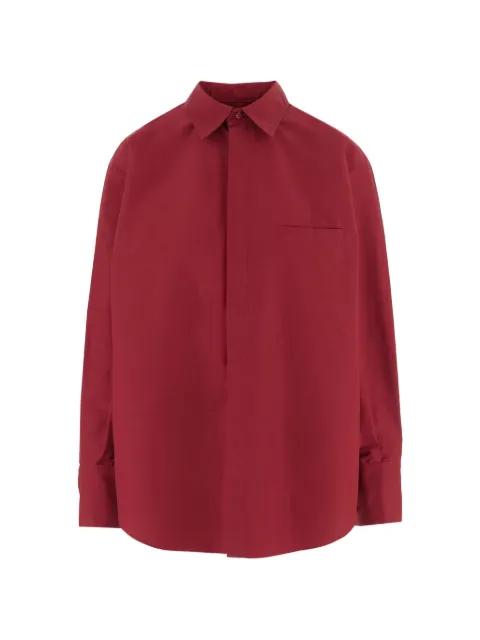 ruffled-back shirt by SA SU PHI