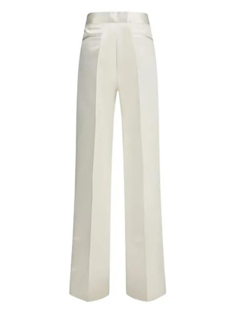 satin-finish pants by SA SU PHI
