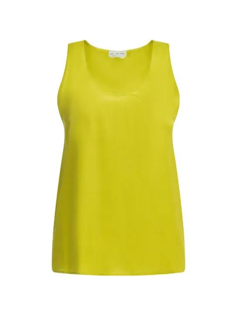 scoop-neck tank top by SA SU PHI