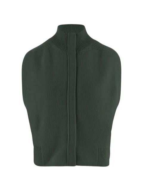sleeveless cardigan by SA SU PHI