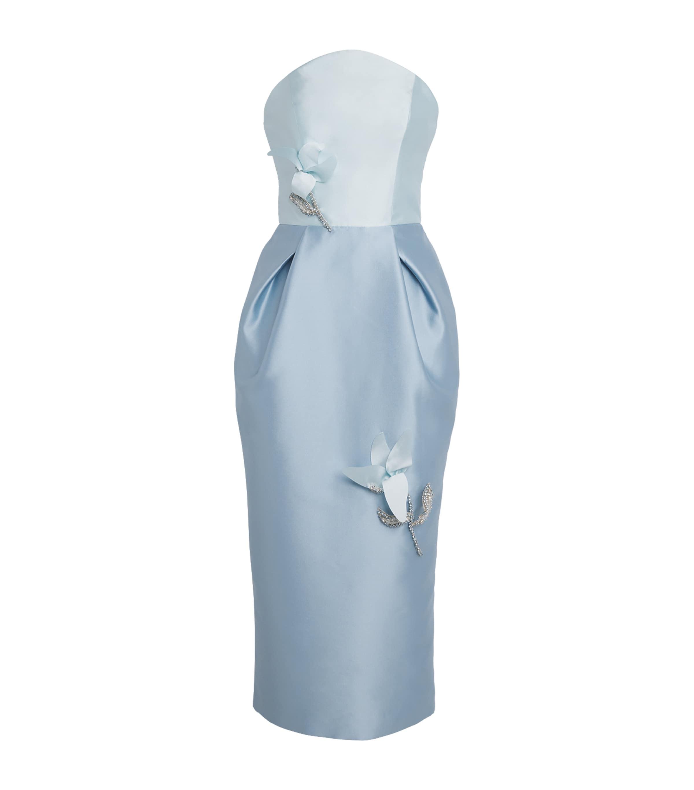SABINA BILENKO Embellished Monica Midi Dress by SABINA BILENKO