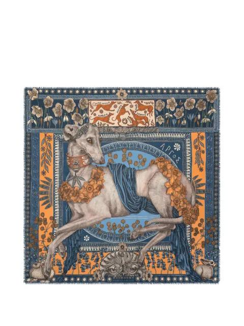 illustration scarf by SABINA SAVAGE