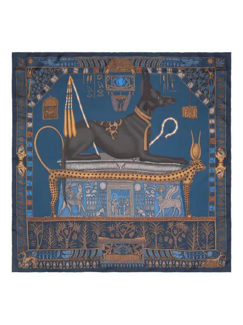 patterned scarf by SABINA SAVAGE