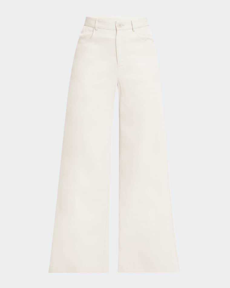 Adrianna Exaggerated Wide-Leg Pants by SABLYN