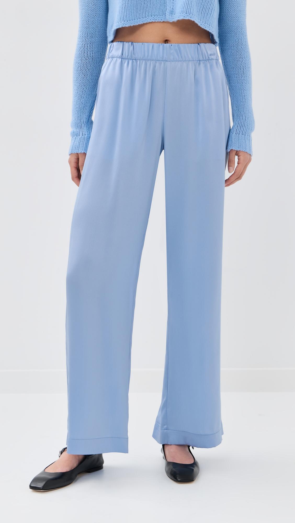 Brynn High Rise Pull On Wide Leg Pants by SABLYN