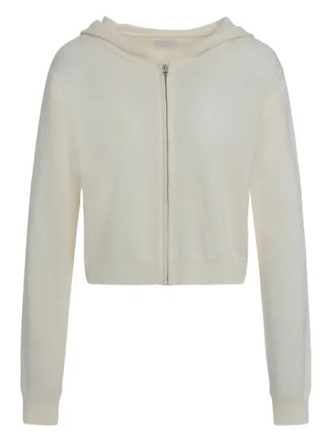 Candace full-zip knitted hoodie by SABLYN
